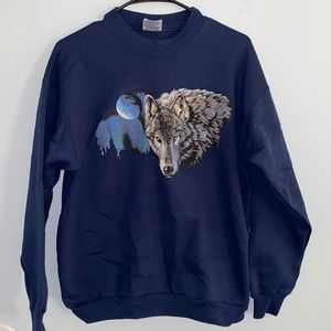 Wolf Crewneck